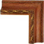 Italia cornici s. a. s - italia cornici cadre mural en bois pour tableaux avec cadre couleur cerise 50x70 ...