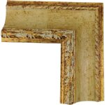 Italia cornici s. a. s - italia cornici cadre mural en bois pour tableaux avec cadre couleur crme or ...