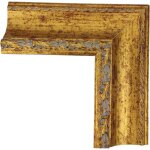Italia cornici s. a. s - italia cornici cadre mural en bois pour tableaux avec cadre couleur or 50x70 ...