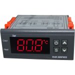 Stc - 1000 thermostat numérique 2 prises à double relais 220v avec sonde, un pour l'alarme, contrôleur ... Stc - 1000 thermostat numérique 2 prises à double relais 220v avec sonde, un pour l'alarme, contrôleur ...