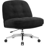 Iwmh chaise de bureau, fauteuil de bureau paisse avec roulettes, siege pivotante rglable en hauteur ...