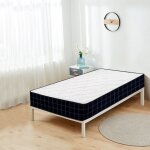 Iztoss ? matelas m�moire de forme 90x200 cm ? �paisseur 12 cm ? zones de confort en mousse haute densit� ...