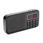 J - 725 radio portable rechargeable, poste radio fm avec batterie rechargeable 3000mah, petite radio ...