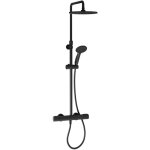 Jacob delafon - colonne de douche thermostatique juliette noir mat Jacob delafon - colonne de douche thermostatique juliette noir mat