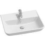 Lavabo jacob delafon struktura non meulé 55 cm Lavabo jacob delafon struktura non meulé 55 cm
