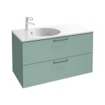 Meuble simple vasque 60 cm jacob de lafon odéon rive gauche vert olivier Meuble simple vasque 60 cm jacob de lafon odéon rive gauche vert olivier