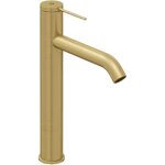 Jacob delafon - mitigeur lavabo bec haut grands boulevards sans vidage laiton bross�