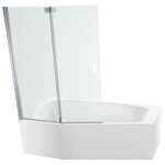 Jacob delafon - pack baignoire bain douche 170 x 90 bastille vidage � gauche blanc brillant + tablier ...