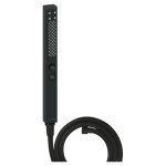 Jacob delafon - pommeau de douche shift + carr 2 jets noir mat + flexible
