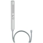 Jacob delafon - pommeau de douche shift + rond 2 jets chrom + flexible 175 cm mtal