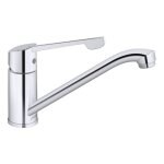 Jacob delafon - robinet cuisine bec bas pmr july + chrom�