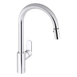 Jacob delafon - robinet cuisine avec douchette extractible july + chrom�