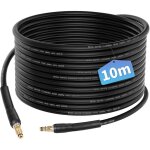 Jalleria - 10m flexible tuyau pour krcher k2 k3 k4 k5 k6 k7 nettoyeur haute pression accessoires rallonge ...