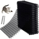 Lot de 12 tapis anti chat 15, 5 x 20 cm pic anti chat repousse chat exterieur tapis anti chien avec epine, ...