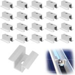 Jalleria - 20 pices support fixation panneau solaire, 8mm fixation panneau support solaire photovoltaque, ...
