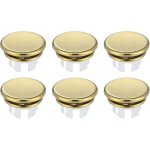 Lot de 6 bagues de trop - plein pour �vier de cuisine, or brillant?22 - 25mm)