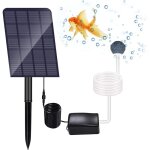 A�rateur solaire de bassin, pompe � oxyg�ne solaire enfichable 2w, pompe bassin solaire, a�rateur d'aquarium, ...