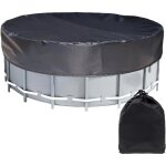 Jalleria - bche de piscine ronde de 190 cm pour piscine, tanche, anti - poussire pour jardins, piscines ...