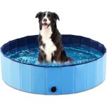 Jalleria - baignoire pour animaux de compagnie, baignoire pliable pour chiens de compagnie, piscine pour ...