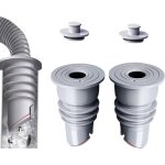 Jalleria - bouchon anti odeur machine  laver, 35 - 40mm oint de tuyau de machine  laver, bouchon anti ...