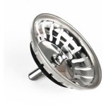 Jalleria - bouchon evier cuisine, panier pour bonde d'vier de cuisine - crpine universelle acier inoxydable, ...