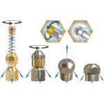 Jalleria - buse de nettoyage de canalisations pour nettoyeurs haute pression k�rcher kr�nzle nilfisk ...