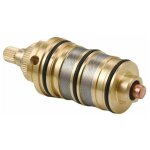 Jalleria - cartouche thermostatique et poignée en laiton pour le bain douche pour mitigeur mélangeur ... Jalleria - cartouche thermostatique et poignée en laiton pour le bain douche pour mitigeur mélangeur ...