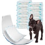 Jalleria - couches pour chien pet soft - lot de 100 couches jetables pour chien, coussinets d'appoint ...