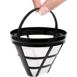 Jalleria - filtre  caf rutilisable, 1 pices filtre caf permanent, filtres  caf de style cne taille ...