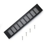 Jalleria - grille d'a�ration en aluminium � encastrer, grille de ventilation 400 mm angulaire pour la ...