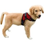 Jalleria - harnais pour chien avec poign�e - confortable et doux, maille toutes saisons, facile � porter, ...