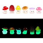Jalleria - mini champignons lumineux en r�sine, lot de 12 jolis champignons sauvages d�coration 1. 6 ...