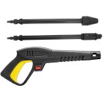 Jalleria - pistolet à eau haute pression avec lance à jet variable et lance rotative, compatible avec ... Jalleria - pistolet à eau haute pression avec lance à jet variable et lance rotative, compatible avec ...