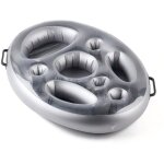 Plateau flottant gonflable, plateau de nourriture et de boisson  8 trous pour piscine et jacuzzi, plage ...