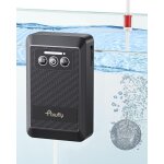 Jalleria - pompe  air aquarium sur batterie au lithium pompe  oxygne type c rechargeable pour aquarium ...