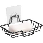 Jalleria - porte - savon mural, sans per�age, en acier inoxydable 304, pour savon et �ponge, convient ...