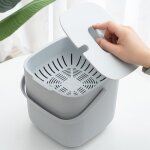 Jalleria - poubelle de cuisine biologique - 6, 5 l - composteur de cuisine pour d�chets organiques quotidiens ...