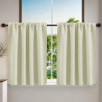 Rideau de cuisine court - rideau brise - bise dcoration de petite fentre, pour placard / porte / cuisine, ...