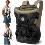 Sac  dos pour chien et chat ? sac ventral confortable et respirant avec crochet de scurit, idal pour ...