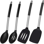 Jalleria - spatule en silicone, cuill�re en silicone r�sistante � la chaleur, spatule de cuisine, ensemble ...