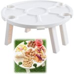Table de pique - nique portable pour vin, table de plage compacte et petite table de camping, 30 x 16 ... Table de pique - nique portable pour vin, table de plage compacte et petite table de camping, 30 x 16 ...