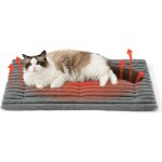 Jalleria - tapis de lit auto - chauffant pour chat - couverture chaude en polaire lavable 76 x 50 cm ...