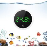 Jalleria - thermomtre d'aquarium numrique, mini thermomtre d'aquarium pour toutes les tailles d'aquarium, ...