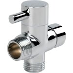 Jalleria - vanne de d�rivation universelle � trois voies, adapt�e aux t�tes d'arrosage portables et fixes, ...