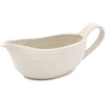 Jamie oliver big love great - saucier blanc avec bec et poigne pincs, pichet de sauce avec texture ...