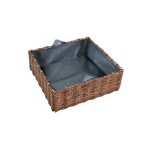 Jany france - carré potager en osier - dimensions l. 80xl. 80xh. 20 cm Jany france - carré potager en osier - dimensions l. 80xl. 80xh. 20 cm