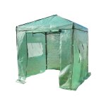 Jany france - serre pliable avec bache - l. 245xp. 245xh. 250 cm - ouverture rapide