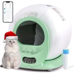 Litière chat autonettoyante capacité maximale de 65l, bac à litière pour chat alerte intelligente via ... Litière chat autonettoyante capacité maximale de 65l, bac à litière pour chat alerte intelligente via ...