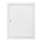 Jardibricodeco - trappe de visite porte d'inspection en m�tal, blanche, 40x50 cm