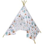 Tipi enfant motifs cactus jardideco